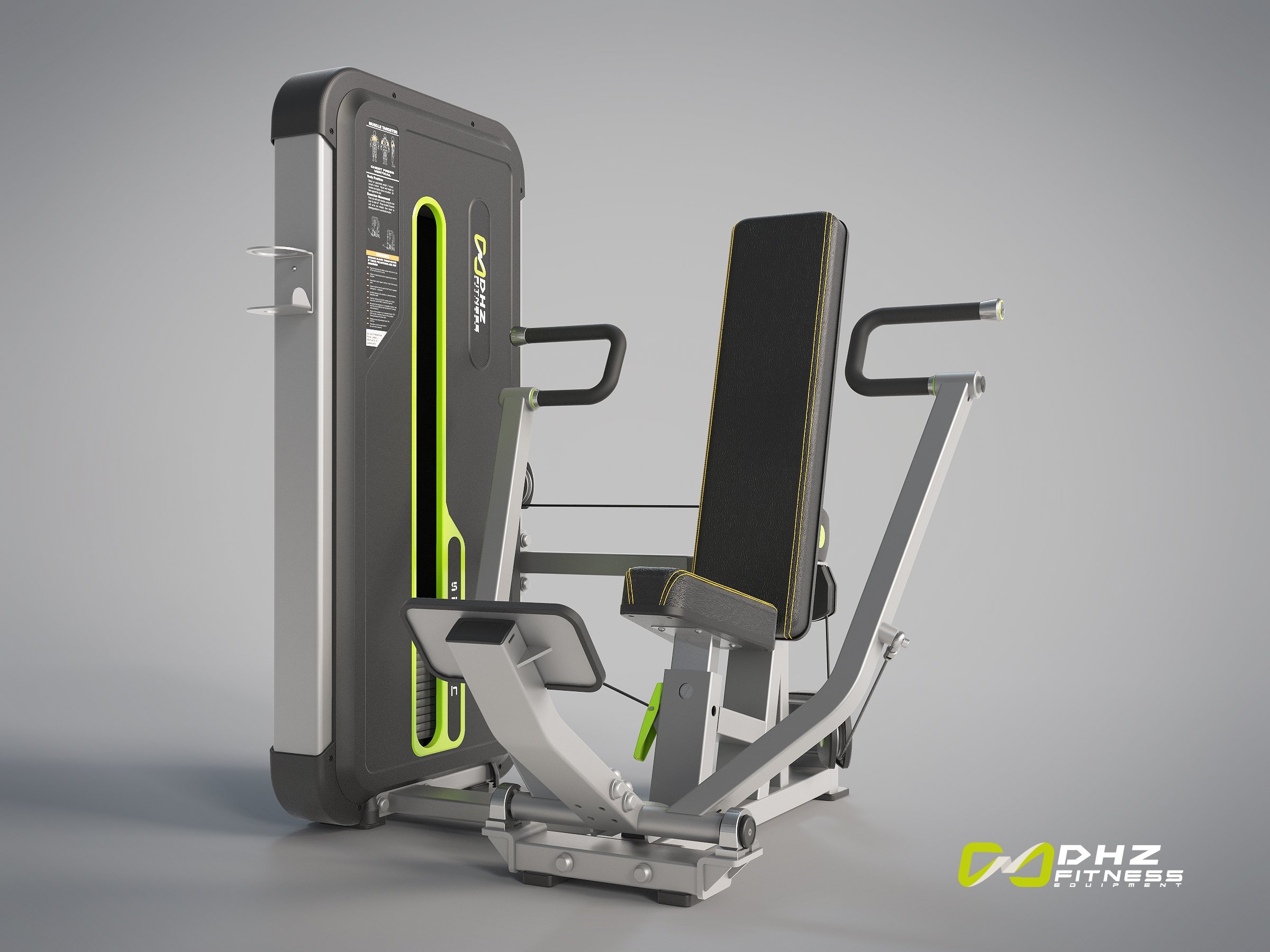 Жим от груди вертикальный A3008 - вид 5