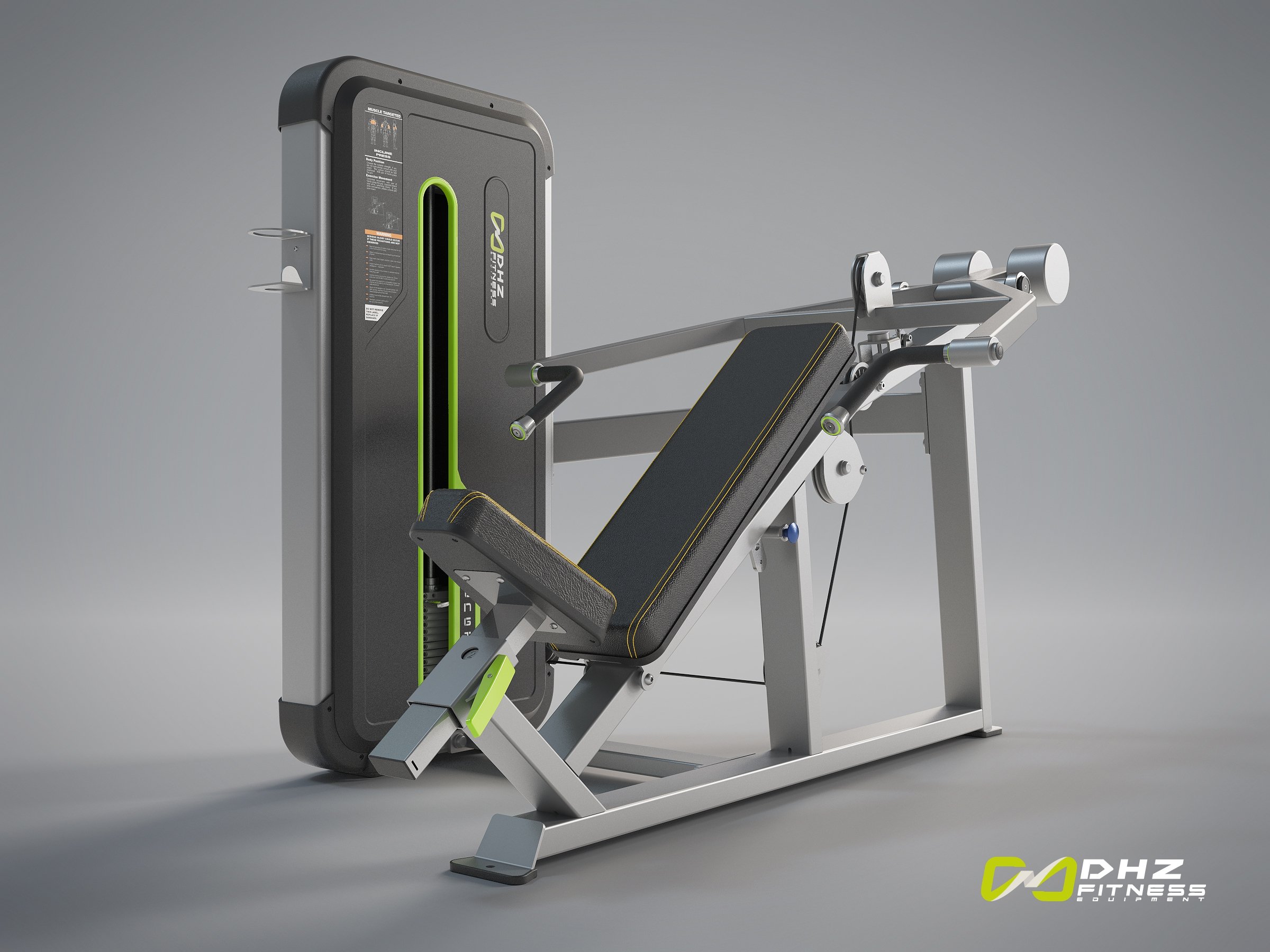 Наклонный грудной жим A3013 - вид 3