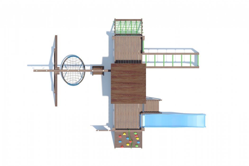Детский игровой комплекс серия С2 модель 1 - вид 3