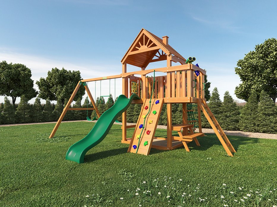 Детский игровой комплекс Шато с рукоходом - вид 2