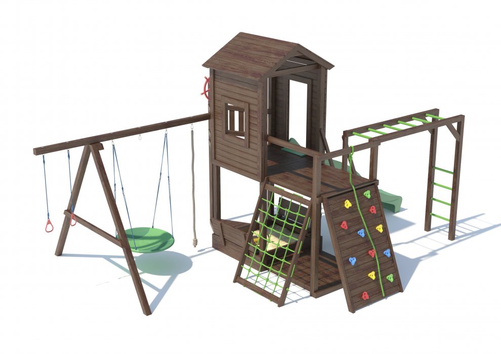 Детский игровой комплекс серия С2 модель 2 - вид 2
